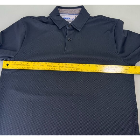 Twillory Polo Shirt Men Medium M Athletic Athlounger Long Sleeve Blue Athleisure - Picture 5 of 9